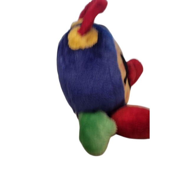 Vintage 10" Wendy's Toys Plush Clock Rare Find READ Made in Korea - Picture 5 of 9